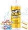 Air Dry Clay Glaze, Clay Varnish for Air Dry Clay/Polymer Clay Sealer, ResinCrete, Varnish for Pottery&Acrylic Paint, Waterproof & Stain Resistant, Design for Air Dry Clay Pottery (Clear Matte, 6OZ)
